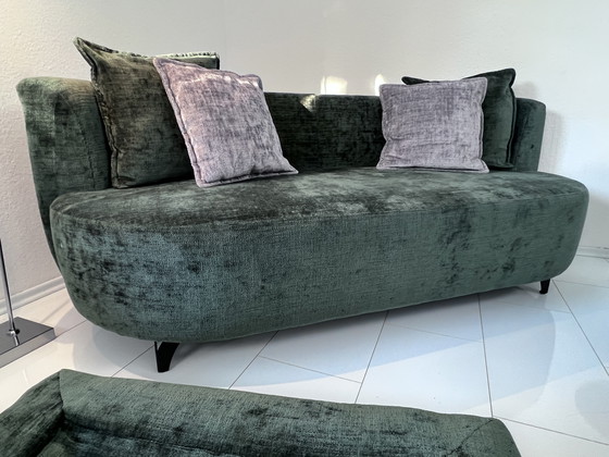 Image 1 of 3-delige loungeset bestaande uit bank, fauteuil en bed voor huisdier