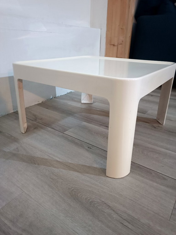 Image 1 of Glasvezel salontafel van Carlo Bartoli voor Rossi Di Albizzate, jaren 60