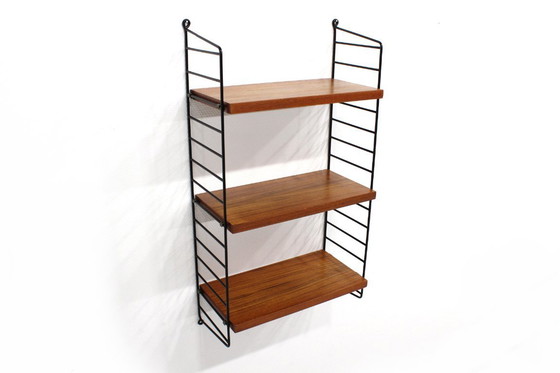 Image 1 of Come nuovo! Scaffale vintage in teak Nisse Strinning, metà secolo, anni '60-'70, n. 7