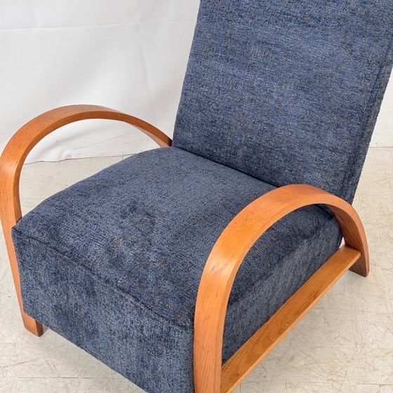 Image 1 of French Art Deco Armchair, 1930s – Fully Refurbished