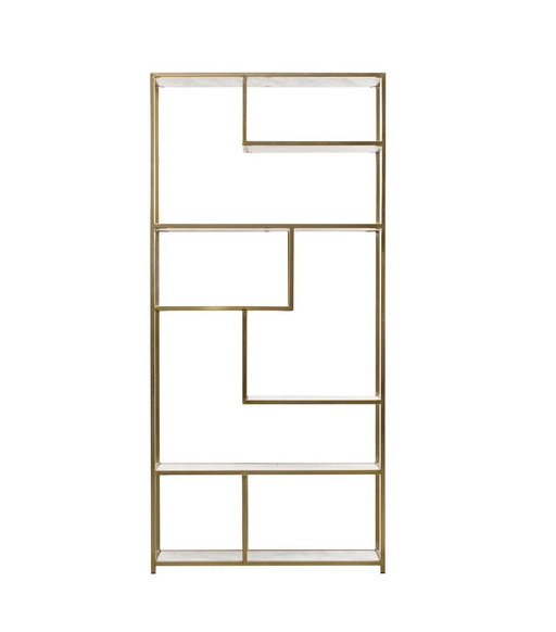 Appendiabiti da parete in oro bianco/marmo rosa oro