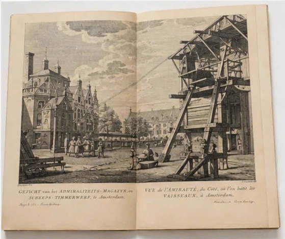 Livre « Le vieux Amsterdam 1600-1790 » - P. Fouquet - Publié en 1923 – Livres d'art, Paper (photo 5 of 5)