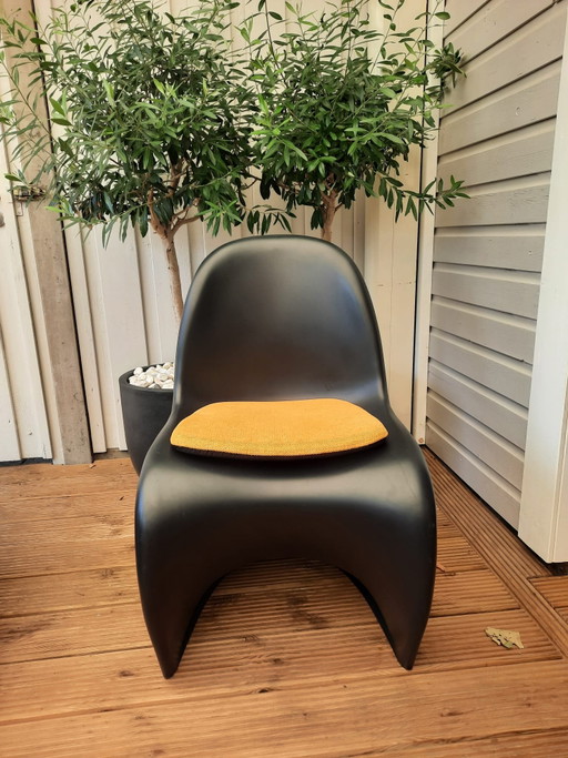 4x Verner Panton Chairs – eetkamerstoelen, Plastic (photo 2 of 5)