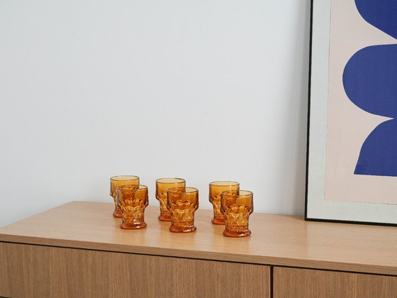 Image 1 of Set di sei bicchieri, design italiano, anni '70, made in Italy