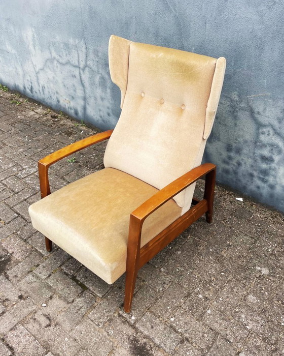 Image 1 of Vintage 1950s ear chair