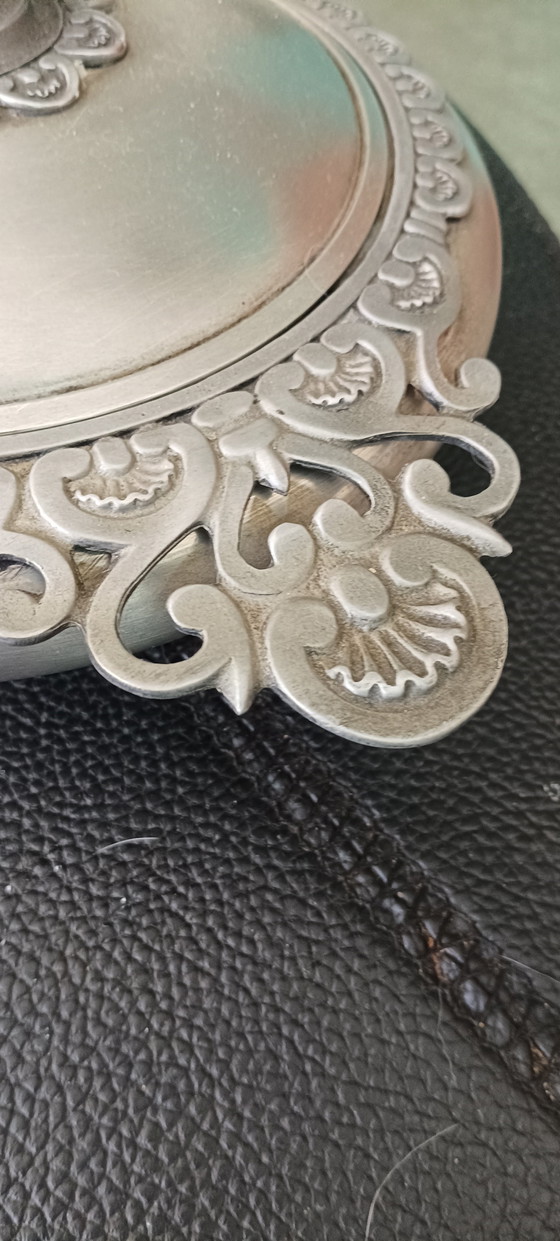 Image 1 of Bobonniere peltro italiano vintage 95%