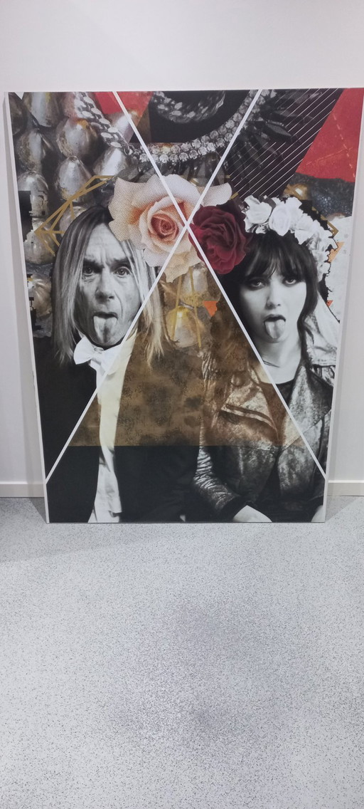 enorme pop-art Iggy Pop