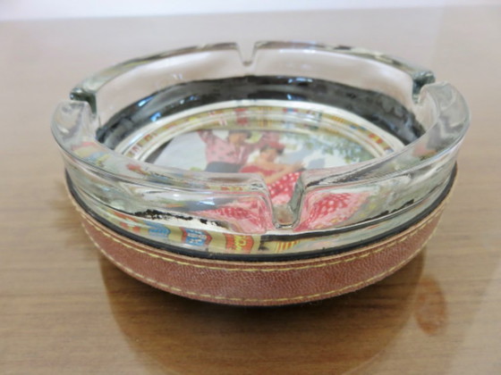 Image 1 of Een paar "kitsch" asbakken, Spanje, 1970