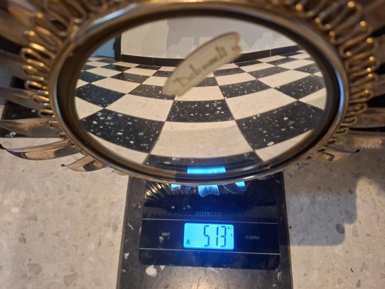 Image 1 of Specchio solare 35cm Deknudt vetro convesso 14cm 1970. Dimensioni rare