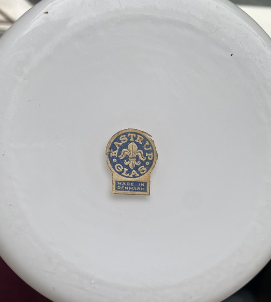 Image 1 of Jacob E Bang per Kastrup/Holmegaard Bottiglia alta opalina, 1957