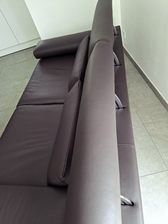 Image 1 of Sofá de piel de 2 plazas Jori Design – Como nuevo – Acabado profesional