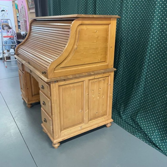 Scrivania classica – Armadi contenitori, Legno, Ottone (photo 3 of 9)