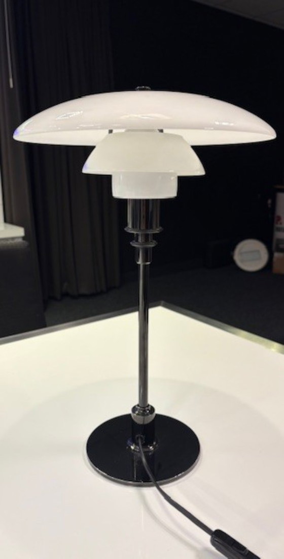 Image 1 of 1x lampada da tavolo Louis Poulsen 3/2 nera metallizzata