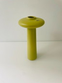 WPDesign-Designvase in Moosgrün – skulpturales, modernes Design