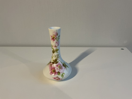 Image 1 of Small porcelain flower vase (Limoges)