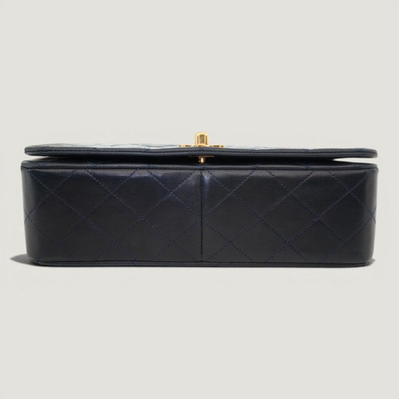 Image 1 of CHANEL FULL FLAP | NAVY BLUE