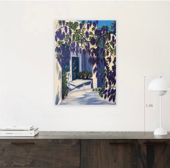 Image 1 of Peinture à l'huile - Irina Gauss - Ciel de vacances ensoleillé