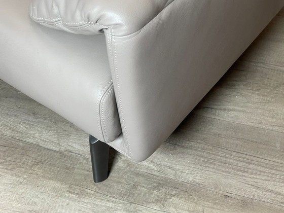 Leolux Bora Balanza - Taupe/Grey Leather | Axel Enthoven – Sofas, Metal (photo 14 of 14)