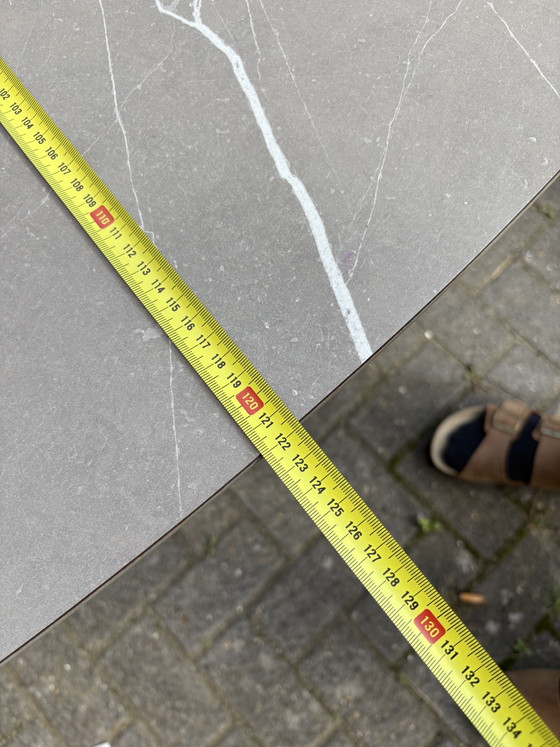 Design Esstisch Circlips - Marmoroptik HPL-Platte., Castelijn, Esstische, Andere, Grau (Foto 9 von 12)