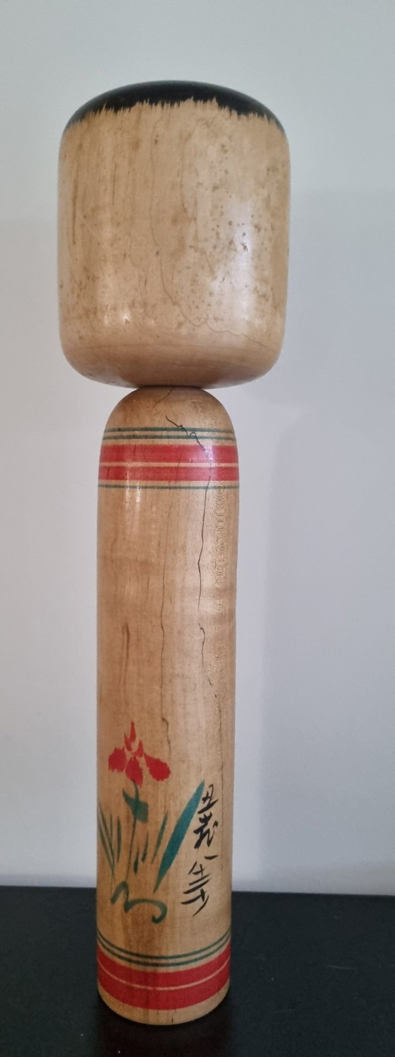 Mega Vintage Yamagata Kokeshi di Kobayashi (46 Cm) – Oggetti decorativi, Wood (photo 4 of 8)