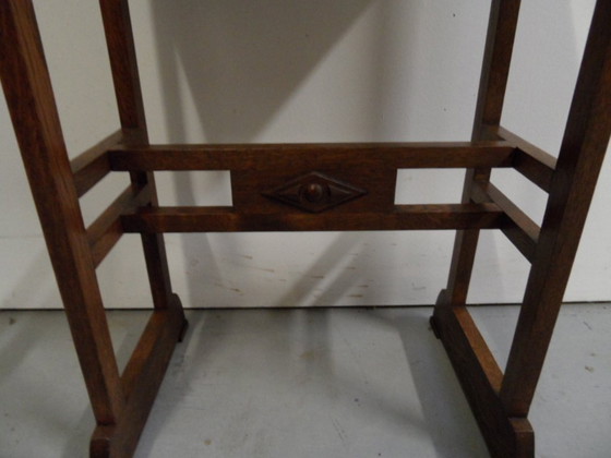 Image 1 of Vintage Oak Sidetable