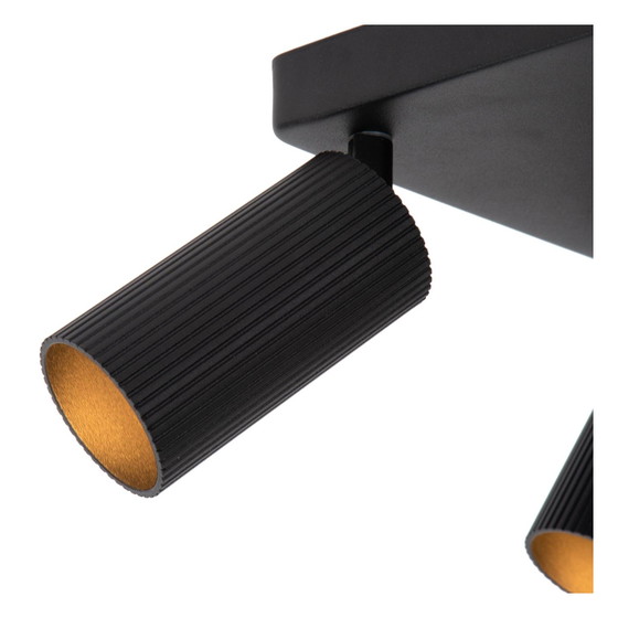 Lucide CLUBS Ceiling Spot 4xGU10 Black – Spot lights (photo 3 of 3)