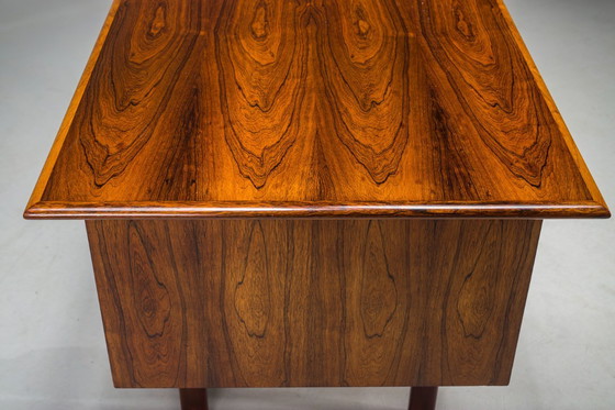 Image 1 of Mid Century Freistehender Schreibtisch, 1960er Jahre