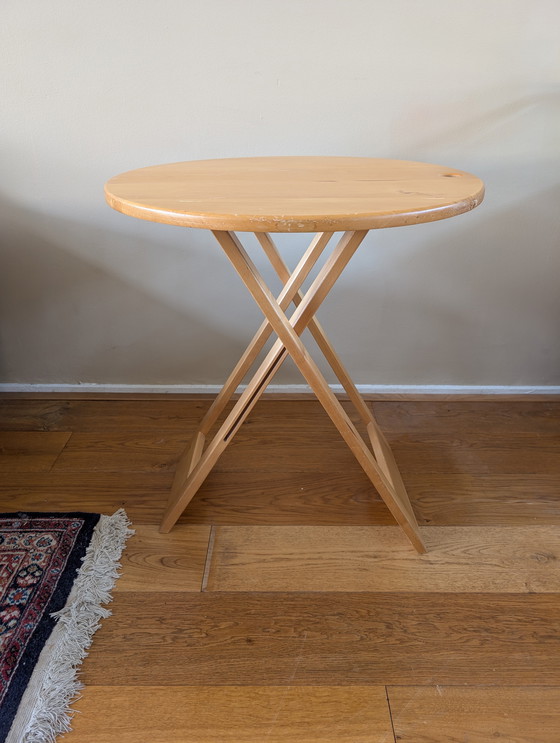 Image 1 of Vintage Suzy folding table, designed by Adrian Reed for Princes Design Works 1970s