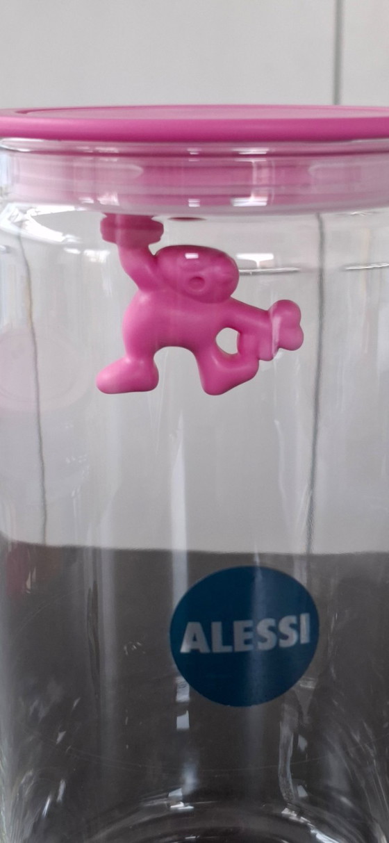 Image 1 of 2x Barattolo portaoggetti Alessi Gianni