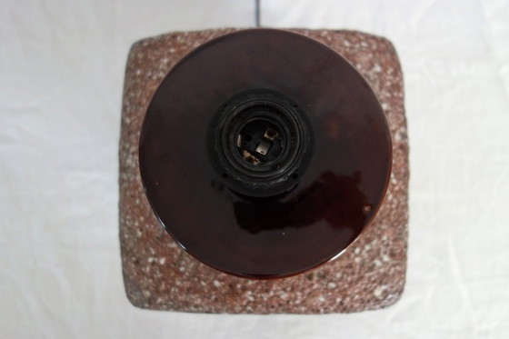 Image 1 of Cari Zalloni ceramic lamp bases from the 1960s/70s