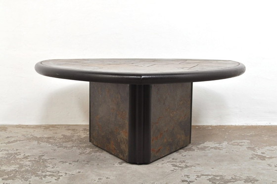 Image 1 of Brutalist coffee table by Paul Kingma, 1980s