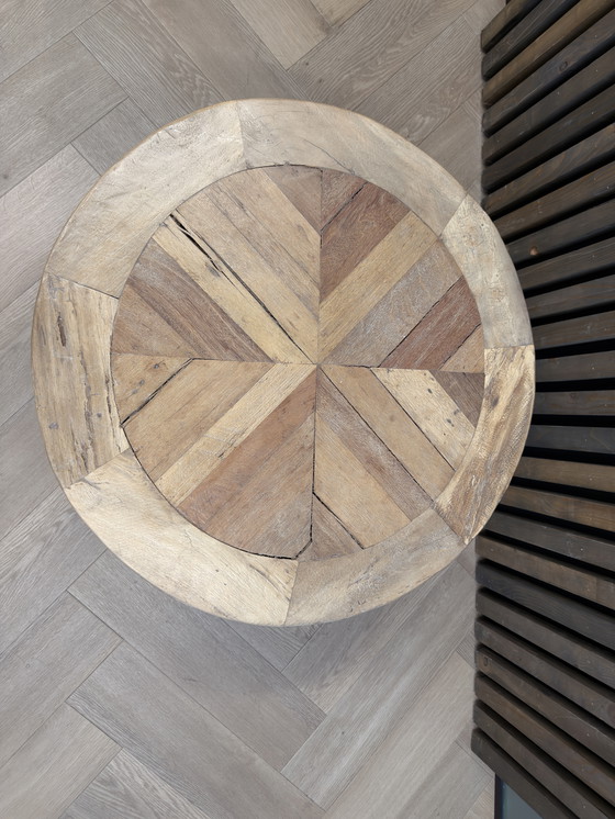 Image 1 of Rivièra Maison houten salontafel met moderne twist 