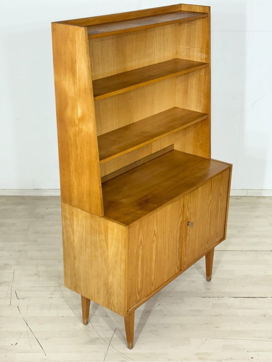 Image 1 of Mobile Hellerau vintage / Credenza alta di metà secolo / Cassettiera / Serie 602 Senesche