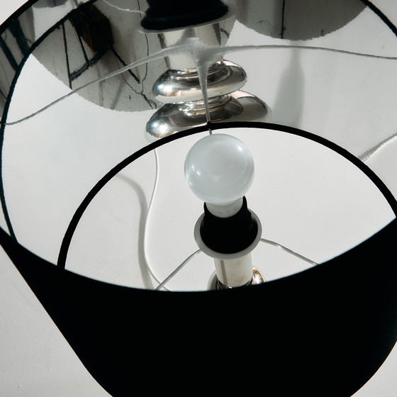 Image 1 of MK9525 Chrome Table Lamp, Set of 2