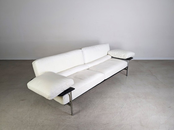 Image 1 of B&B Italia Sofa Diesis Leder weiß Couch Antonio Citterio Paolo Nava