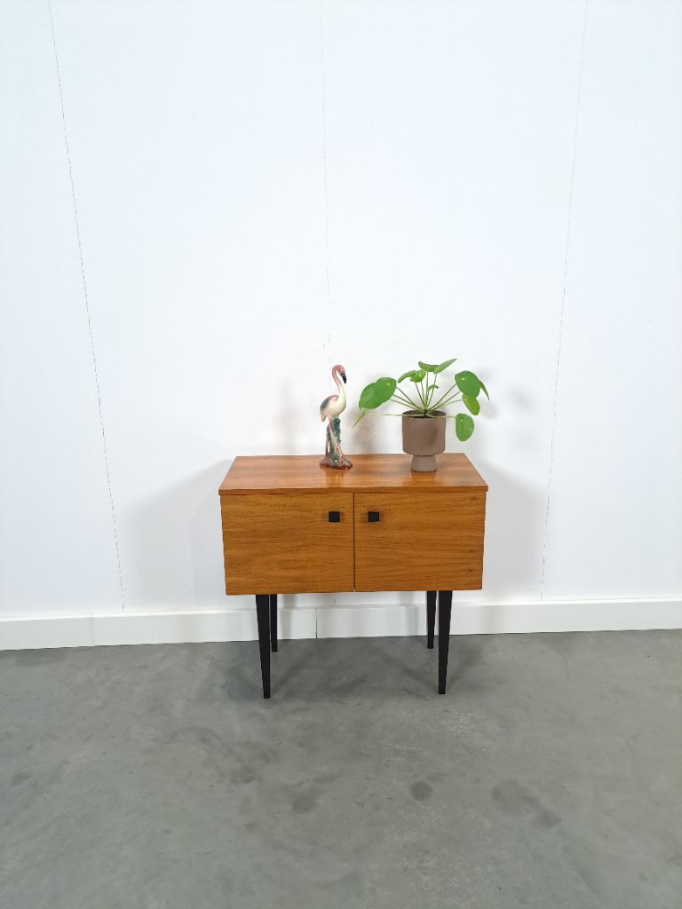 Small cabinet with black high legs and 2 doors | €239 | Whoppah