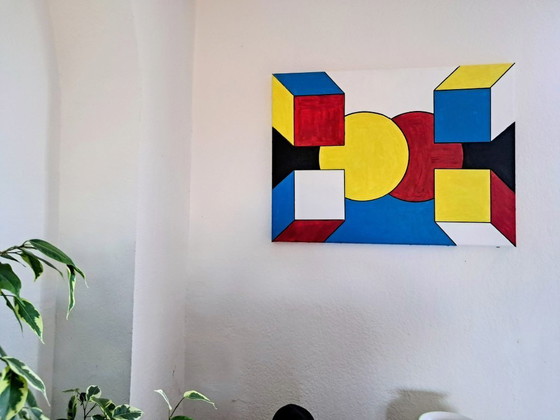 Image 1 of Enzo SAN MARCO - Lights in the City - Artist's painting