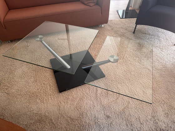 Naos Italy design Table basse – Tables basses, Verre, polished steel (photo 4 of 10)