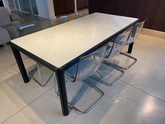 Image 1 of 1960s marble dining table | Artifort - Kho Liang Ie