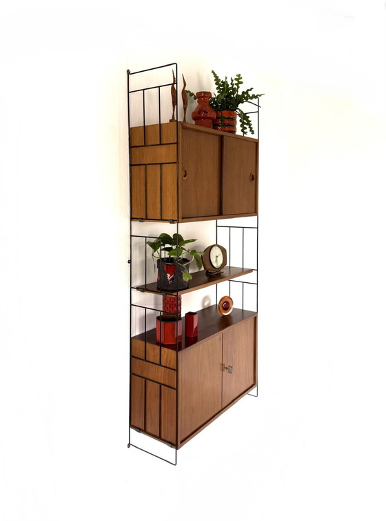 Image 1 of Sistema di pareti modulari vintage, WHB Germania, anni '60