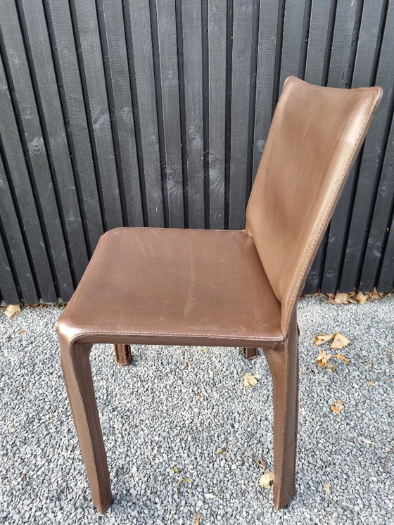 Image 1 of 4 sedie Cassina marrone scuro