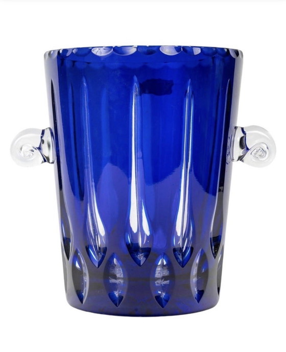 Image 1 of Ice bucket Val-Saint Lambert cristal Belgium 