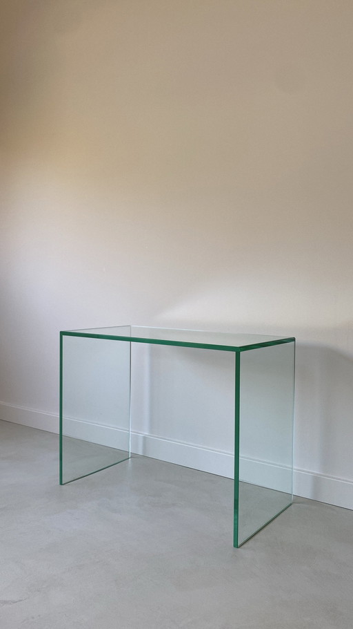Vintage Glass Coffee Table / Side Table of Heavy Quality