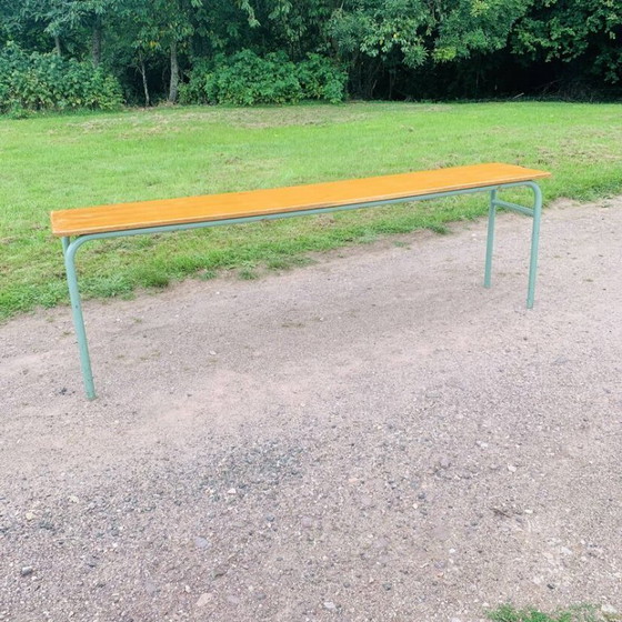 Image 1 of Grande table d’école - 2m44