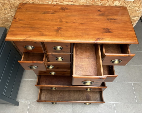Magnifique armoire d'apothicaire en pin / commode – Wood (photo 6 of 6)