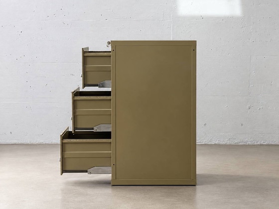 Vintage Bigla KLAPP EX Filing Cabinet – Switzerland – Metal (photo 3 of 12)