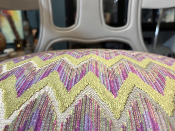 Image 1 of Sedia in stile barocco con cuscino