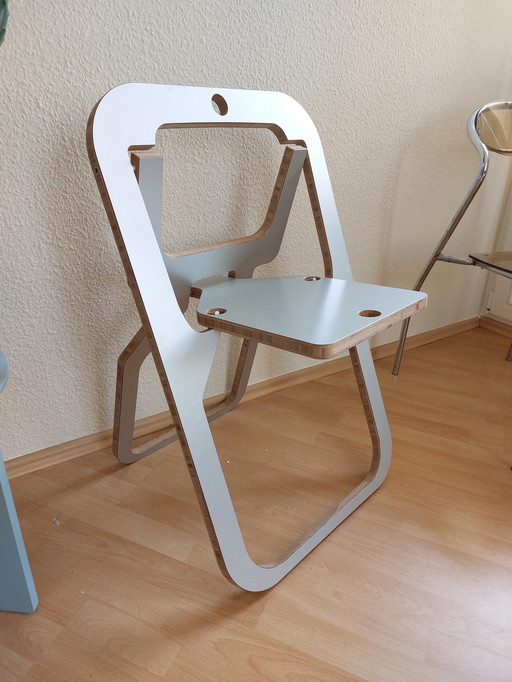 DESIGN Folding Chair Folding Chair Vange Aluminum Bamboo C. Desile