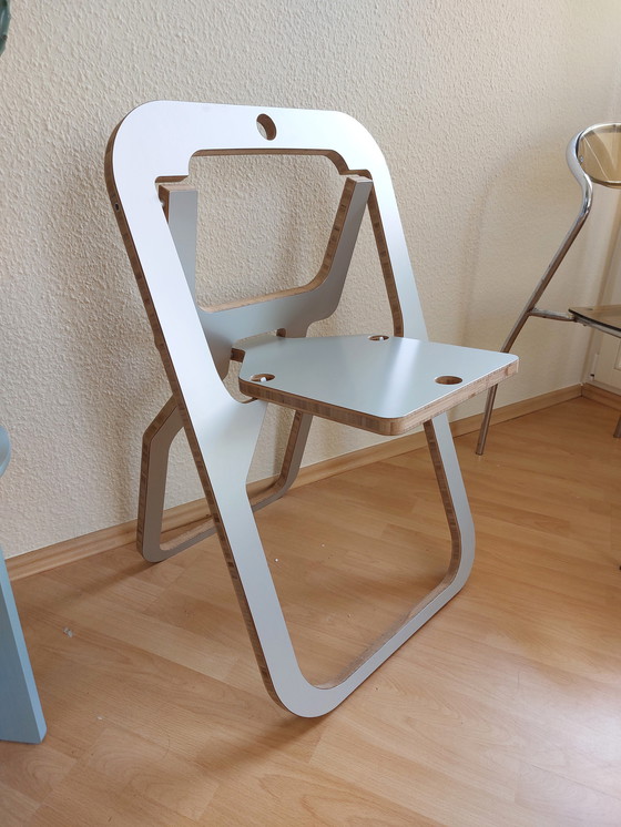 Image 1 of DESIGN Sedia pieghevole Sedia pieghevole Vange Alluminio Bambù C. Desile