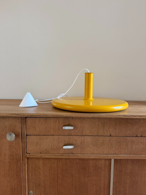 Vintage Fog & Morup Optima L - Hans Due - Danish design lamp – Fog & Mørup, Pendant lamps, Metal (photo 8 of 10)